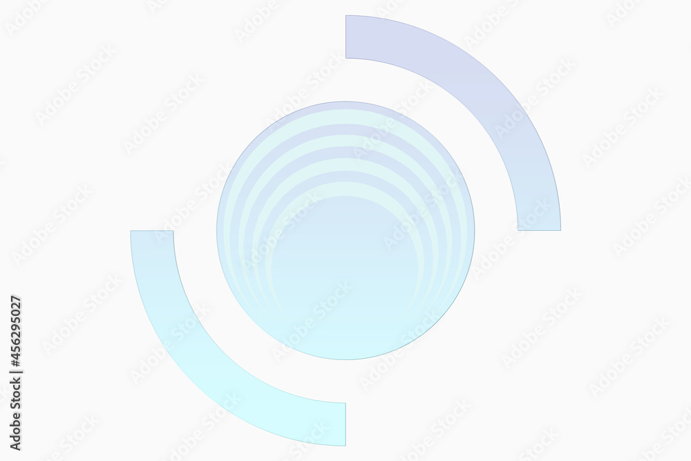 Pastel color round abstract logo background illustration Pastel color round abstract logo background illustration