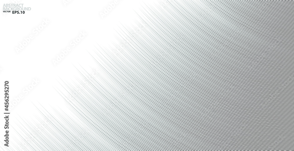 Fototapeta premium Vector Stripe pattern. Geometric texture background. Abstract lines wallpaper. Vector template for your ideas. EPS10 - Illustration