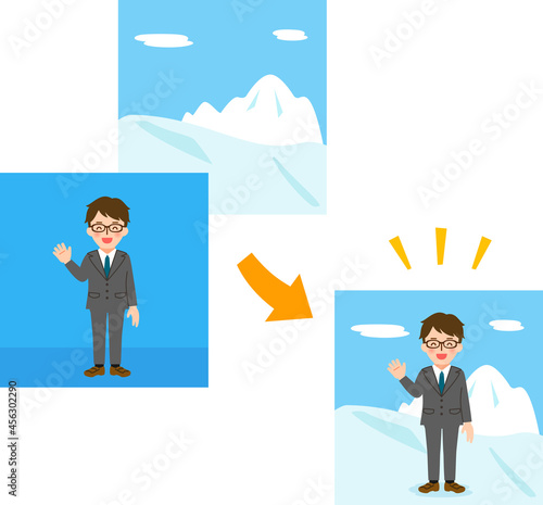 合成画像作成のイメージ