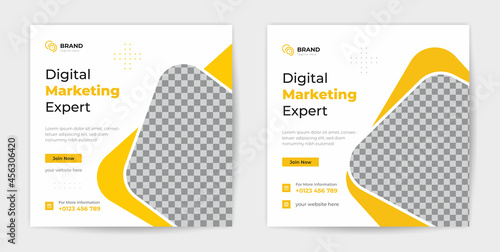 Digital marketing expert social media banner