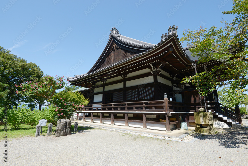 橘寺　本堂　奈良県明日香村