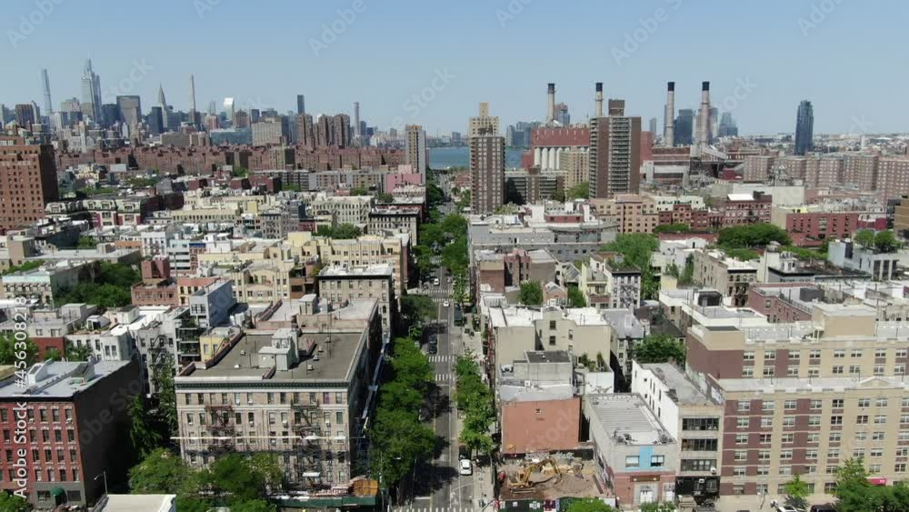 Lower East Side NYC Aerial Lower East Side NYC Aerial