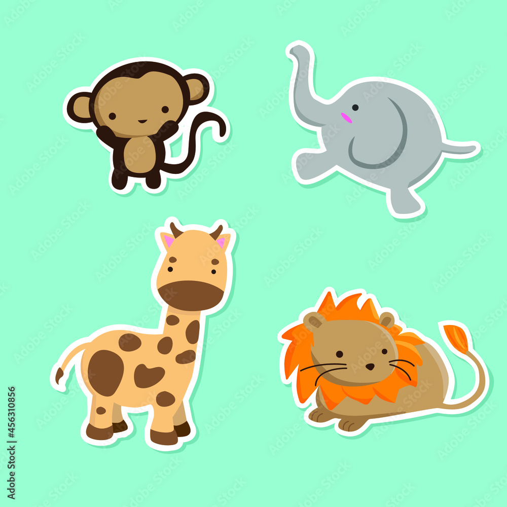 Animal stickers Animal stickers