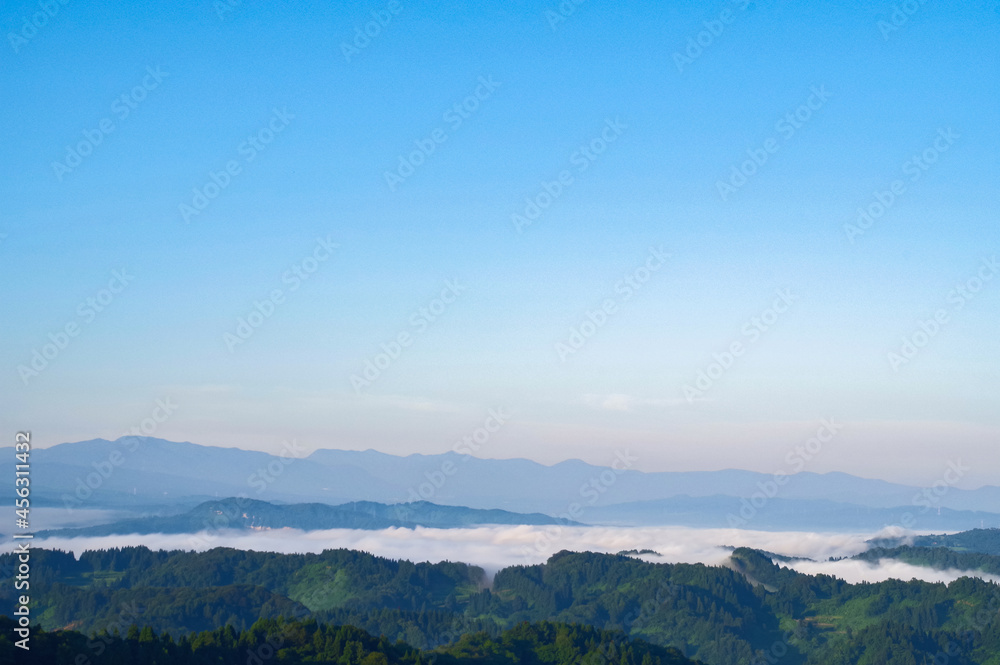 山古志の雲海 山古志の雲海