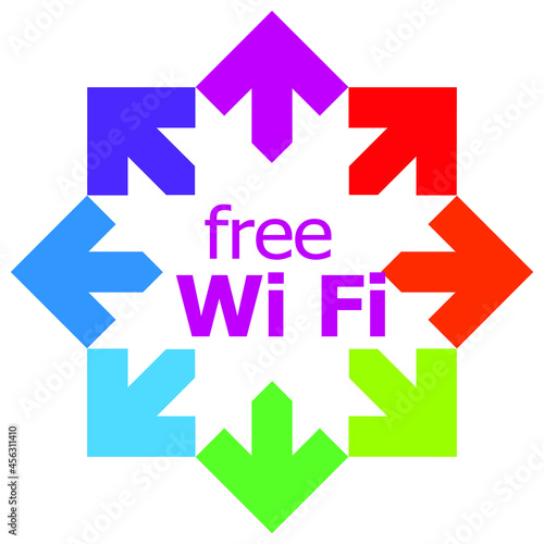 Free Wi-Fi Simple Vector Design for Icon, Symbol, and Logo. Wifi Sign for Public, Business, or Graphic Resource. EPS 10 Editable Stroke