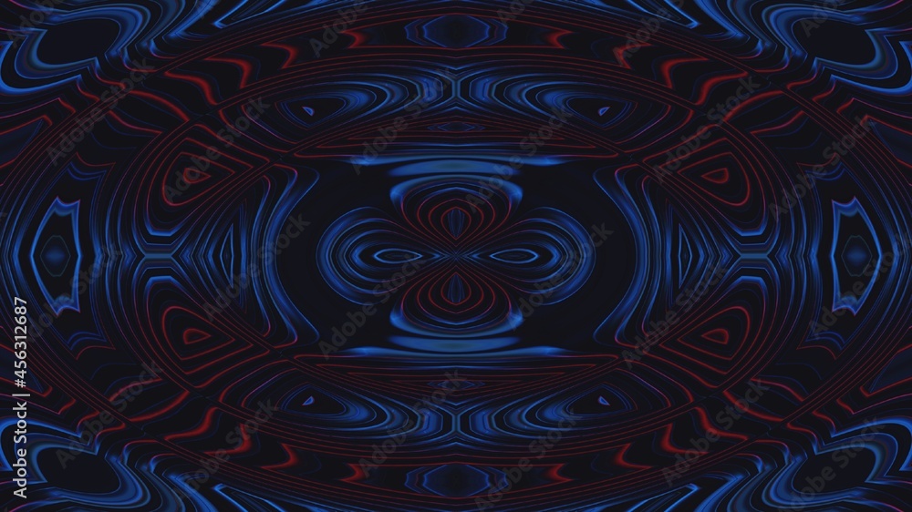 abstract fractal background design .