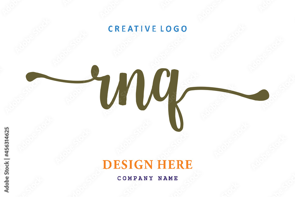 RNQ lettering logo is simple, easy to understand and authoritative RNQ lettering logo is simple, easy to understand and authoritative