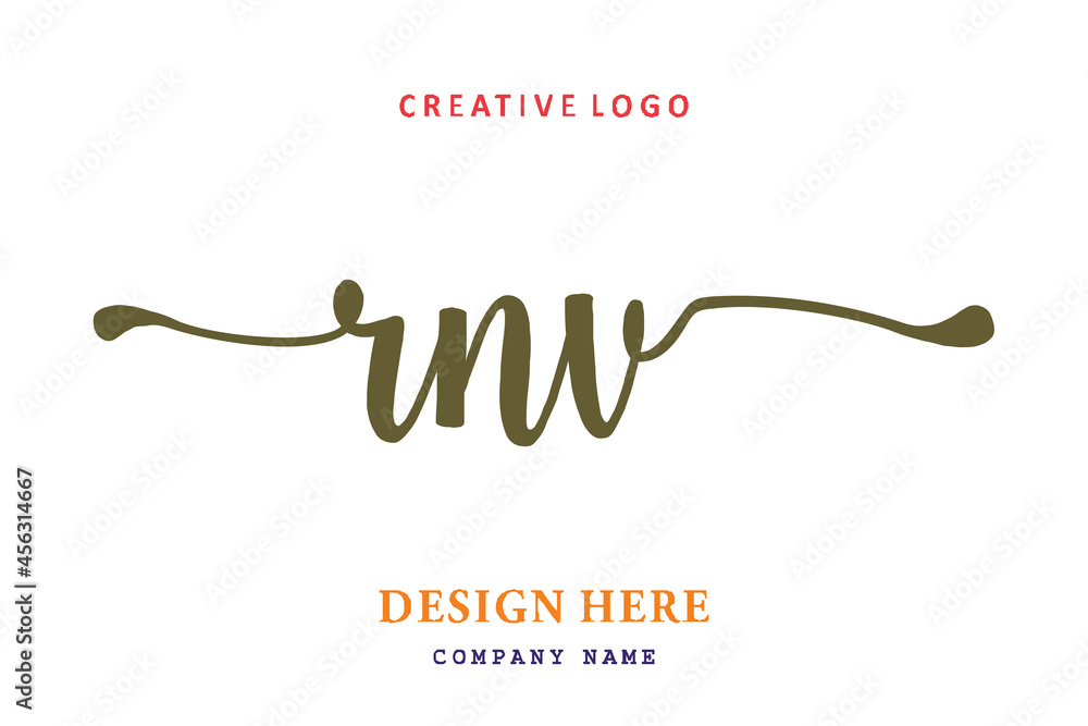 RNV lettering logo is simple, easy to understand and authoritative RNV lettering logo is simple, easy to understand and authoritative