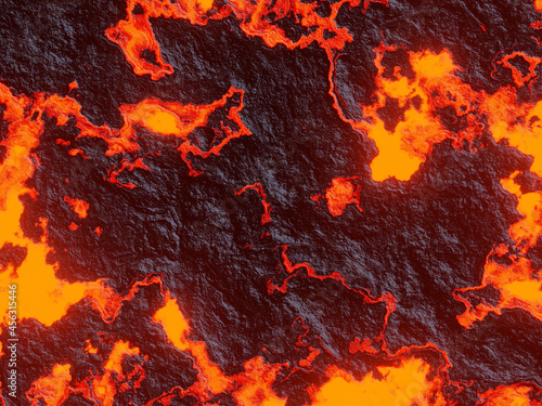 Basaltic lava. Abstract volcanic background.