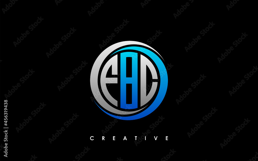 FBC Letter Initial Logo Design Template Vector Illustration FBC Letter Initial Logo Design Template Vector Illustration