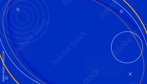 blue line style memphis background