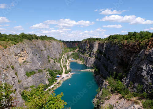 Great America is a limestone quarry. Czech films were shot here, such as Journey to the Southwest, Lemonade Joe, The Little Mermaid and others.