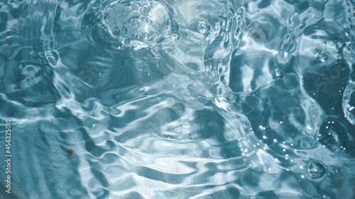 water in the pool