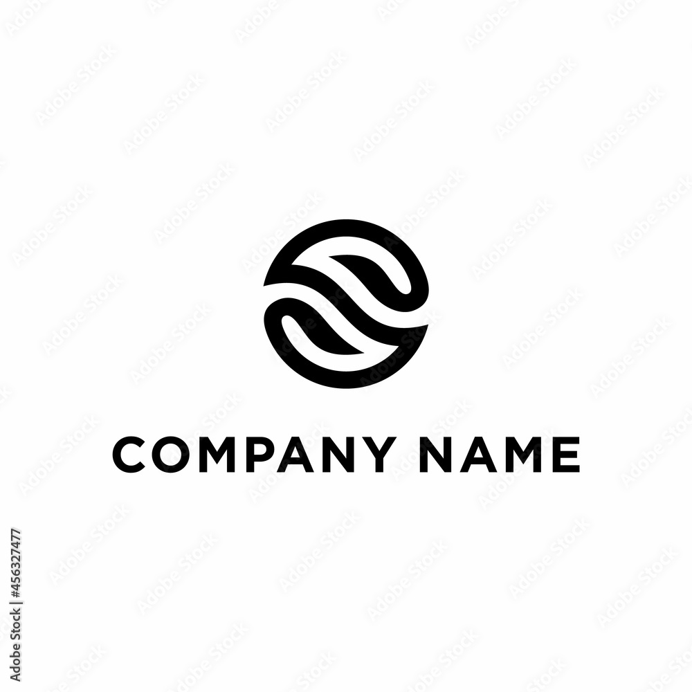 Letter S leaf logo Stock Vector Letter S leaf logo Stock Vector