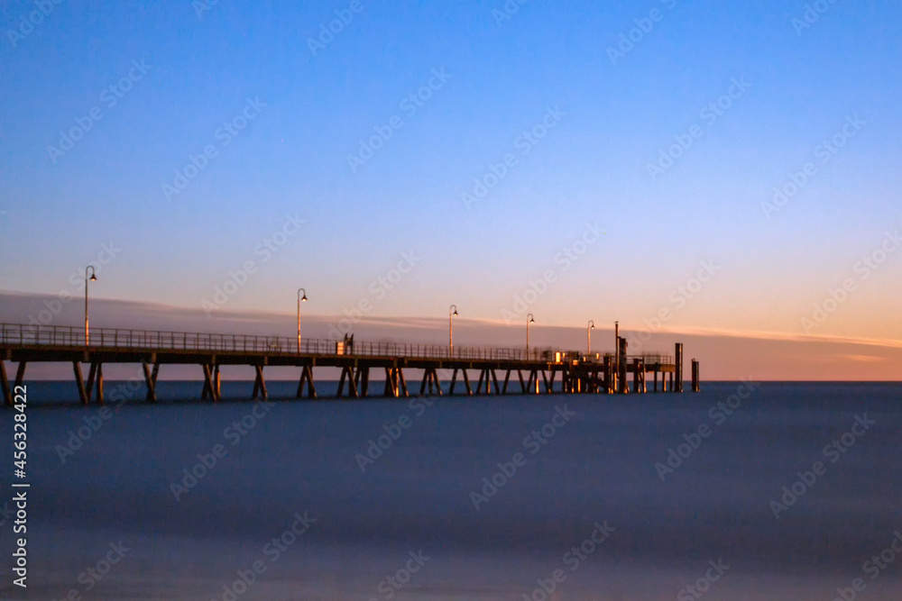 Glenelg Pier at Sunset