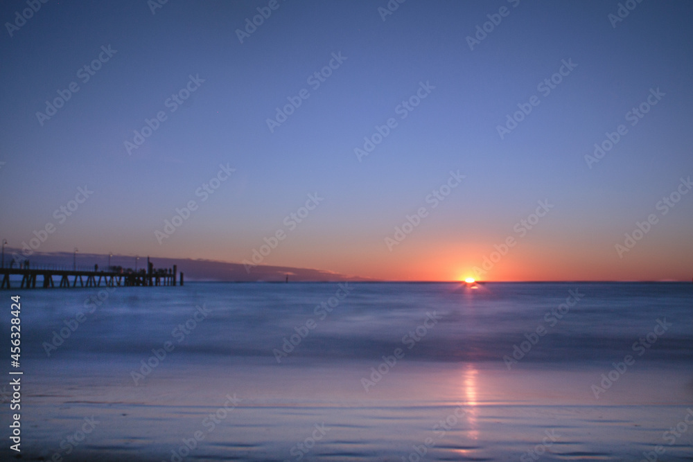 Obraz premium Sunset at Glenelg