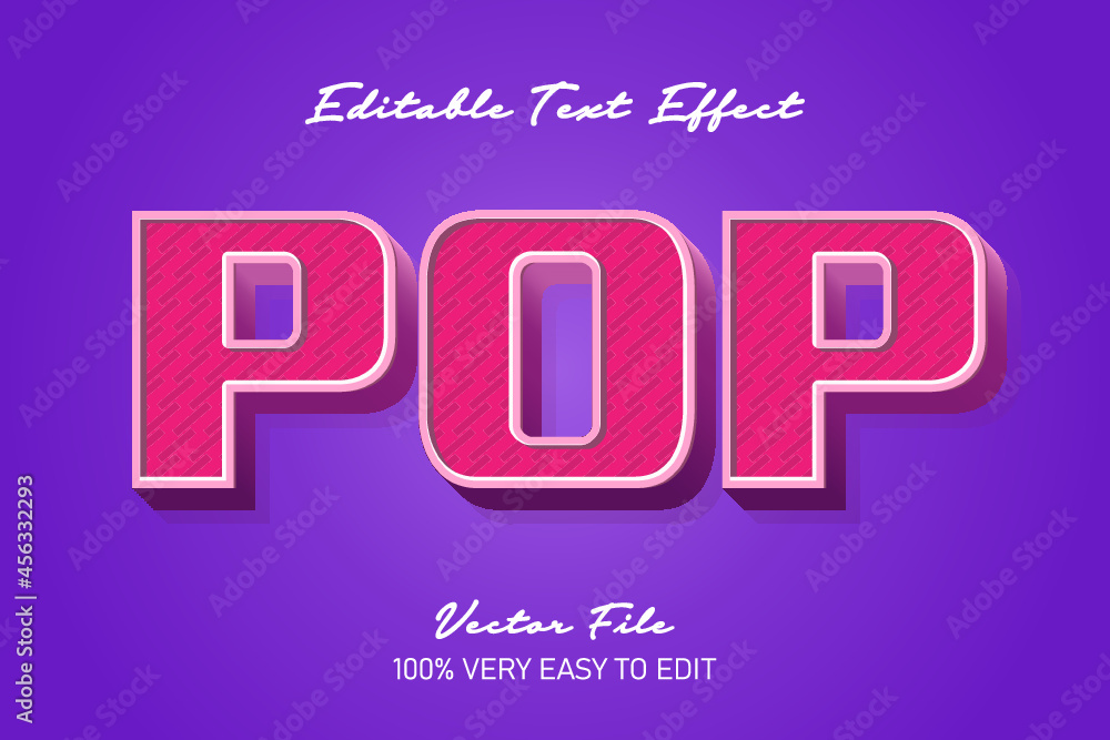 red pop strong bold text style effect red pop strong bold text style effect