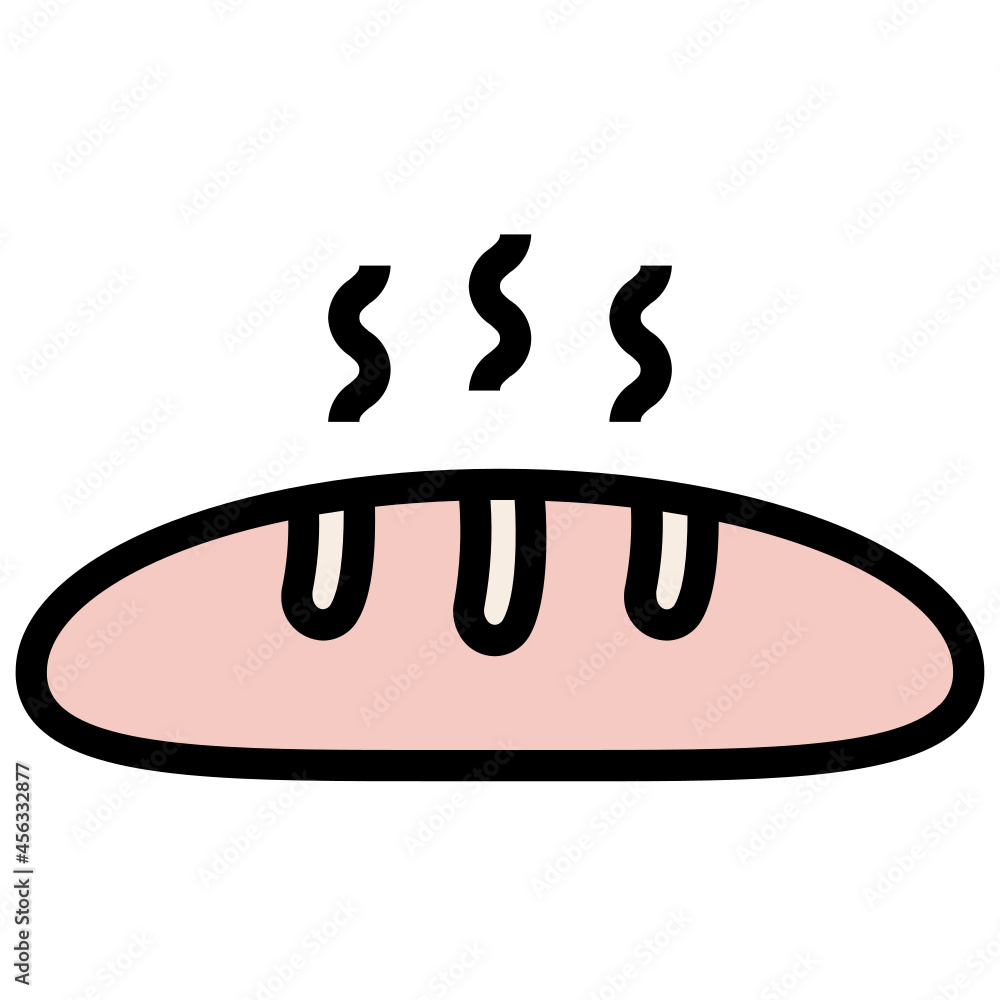 Naklejka premium Bread