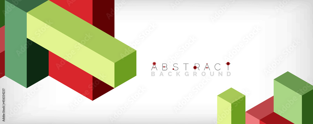 Abstract background. 3d cubes, cubic elements and blocks. Techno or business concept for wallpaper, banner, background, landing page Abstract background. 3d cubes, cubic elements and blocks. Techno or business concept for wallpaper, banner, background, landing page