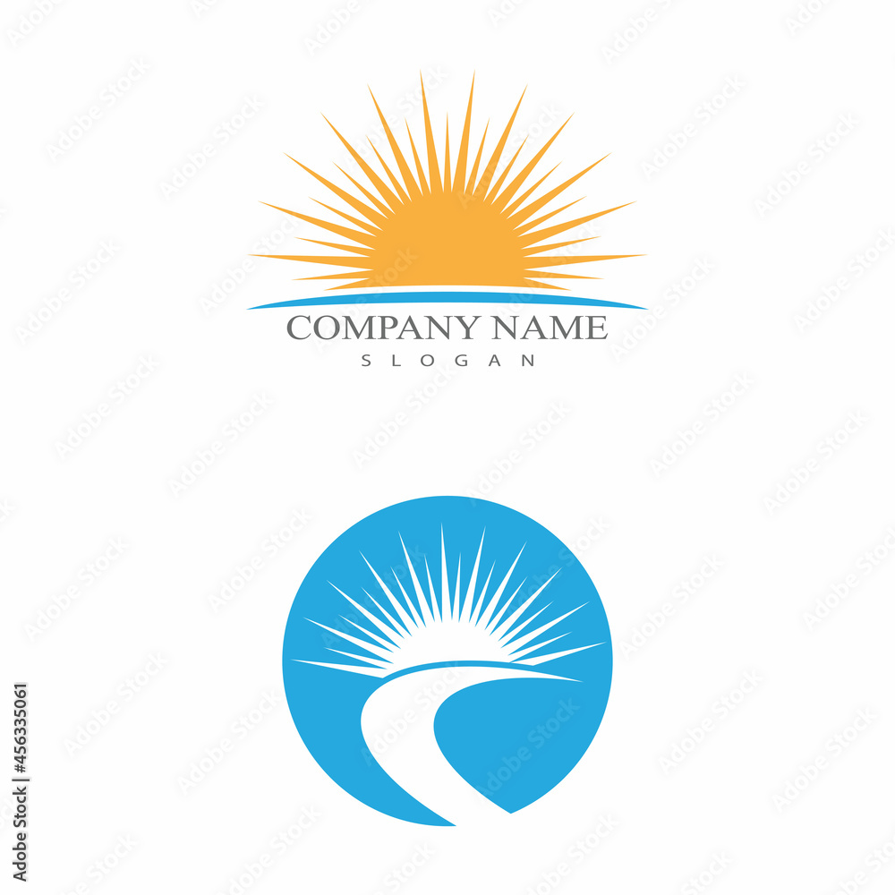 Sun Vector illustration Icon Logo Template design Sun Vector illustration Icon Logo Template design