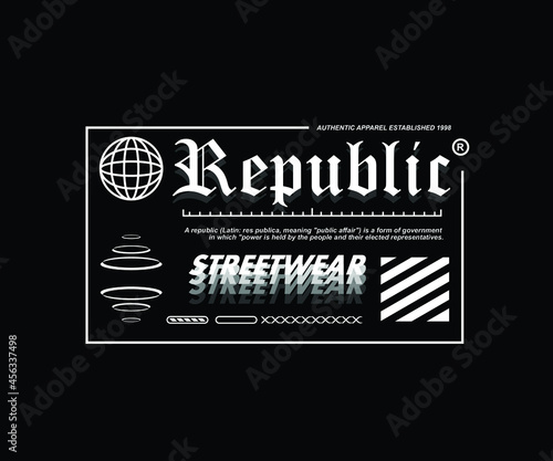 Aesthetic Graphic Design for T shirt, Street Wear, Urban Style