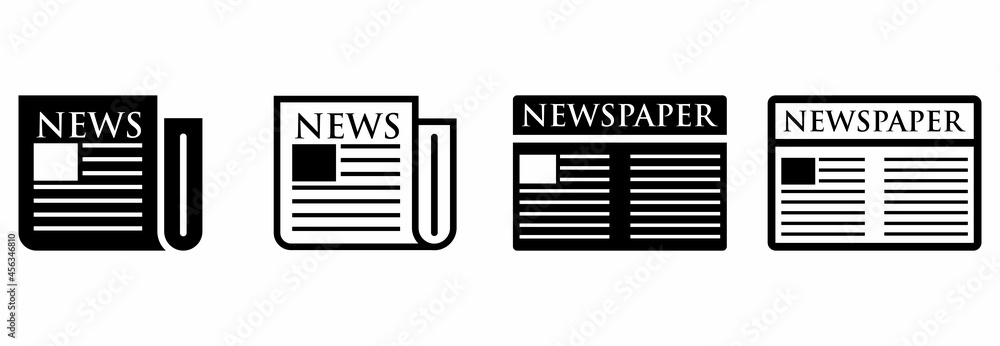 newspaper and magazine icon, newspaper vector, magazine vector illustrations newspaper and magazine icon, newspaper vector, magazine vector illustrations