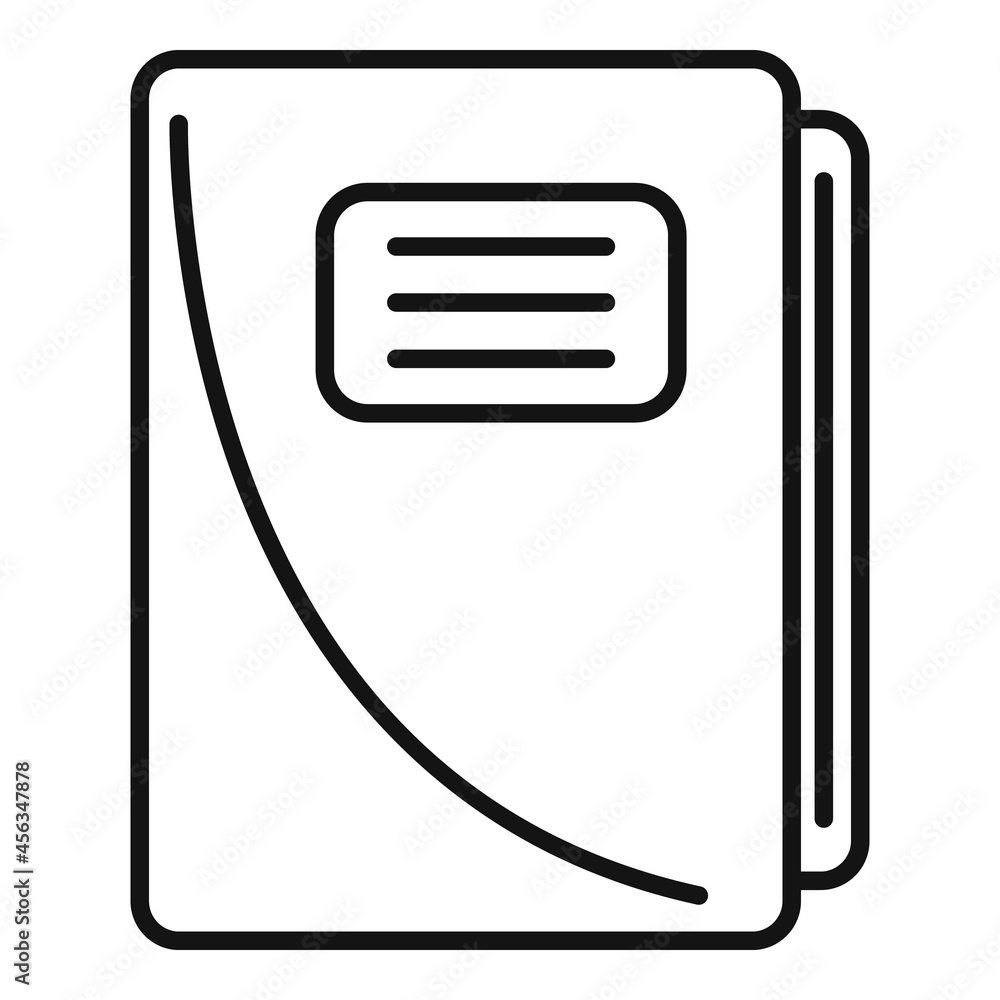 Standard rule icon outline vector. Quality policy Standard rule icon outline vector. Quality policy