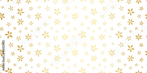 Cute floral repeat pattern background, seamless wallpaper