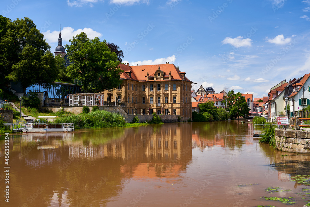 Internationales Künstlerhaus Villa Concordia in der UNESCO-Weltkulturerbestadt Bamberg, Oberfranken, Franken, Bayern, Deutschland Internationales Künstlerhaus Villa Concordia in der UNESCO-Weltkulturerbestadt Bamberg, Oberfranken, Franken, Bayern, Deutschland