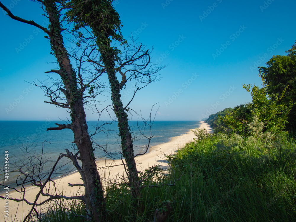 Baltic Sea Coast in Usedom, Germany Baltic Sea Coast in Usedom, Germany