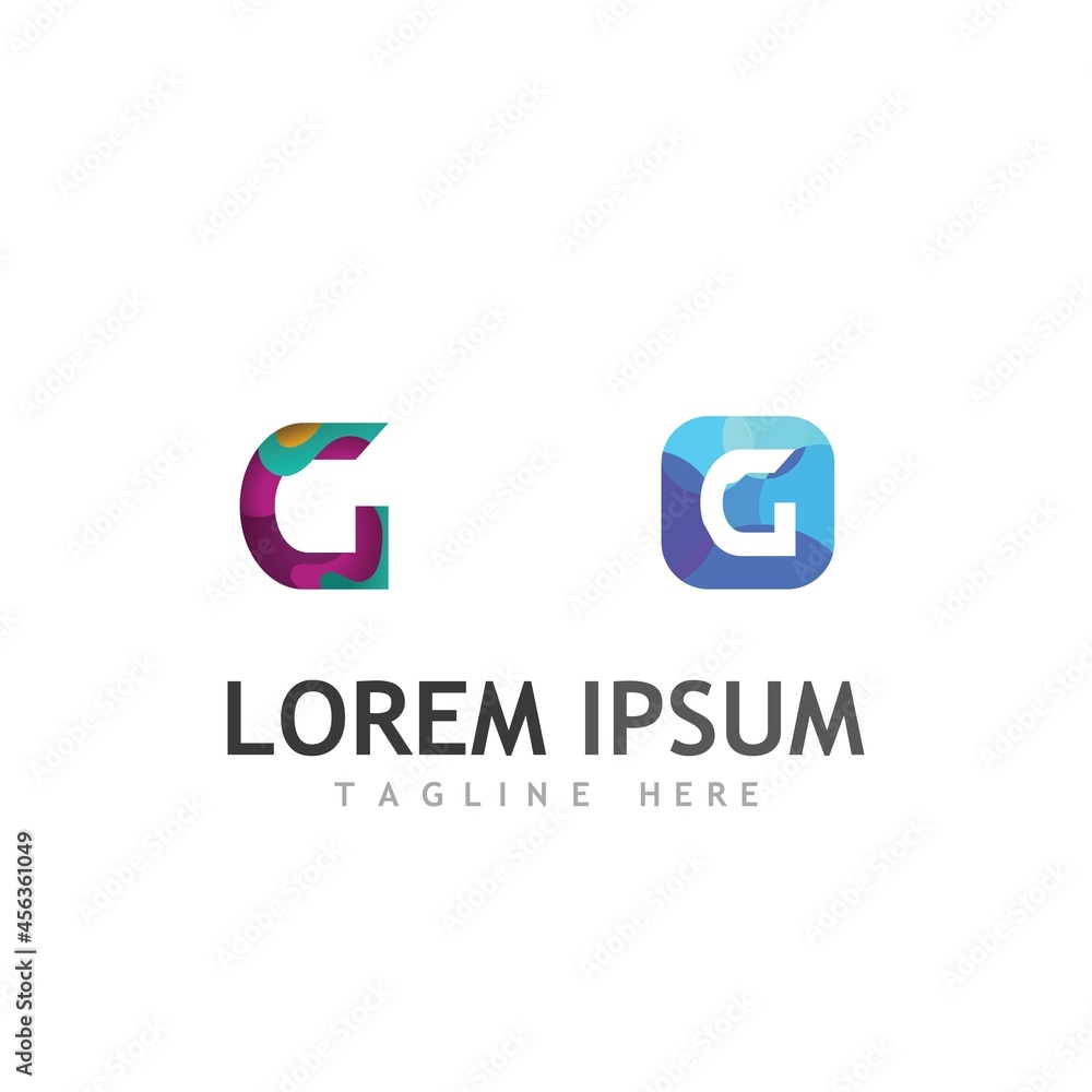 G Letter vector illustration icon G Letter vector illustration icon