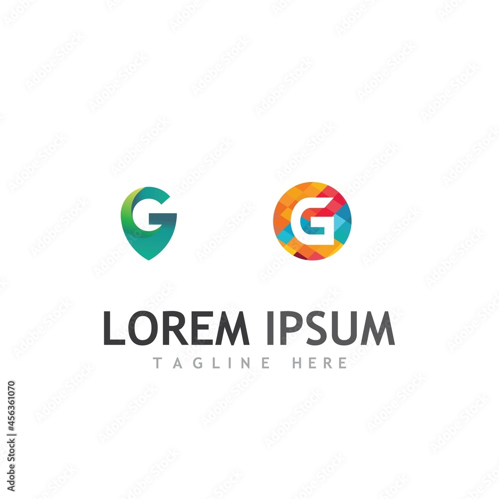 G Letter vector illustration icon G Letter vector illustration icon