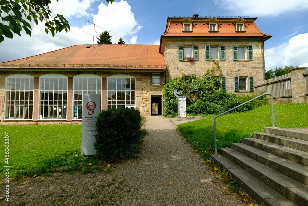 Museum Obere Saline, das Bismarck-Museum, im Staatsbad Bad Kissingen, UNESCO – Weltkulturerbe, Unterfranken, Franken, Bayern, Deutschland