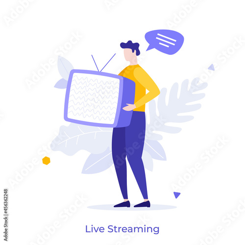 Business Character Concept Vector