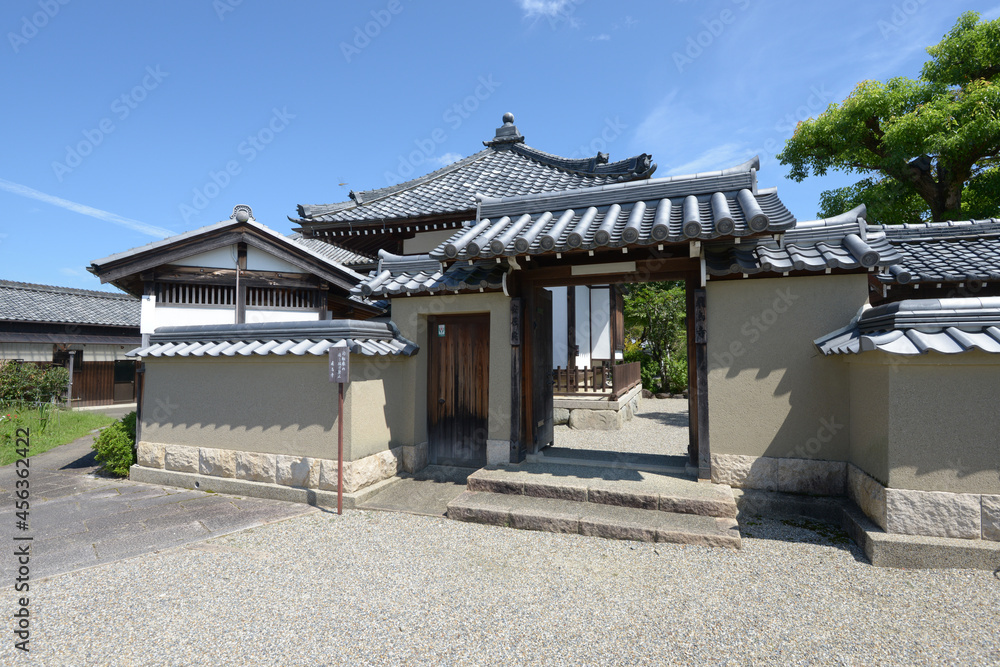 飛鳥寺　西門　奈良県明日香村