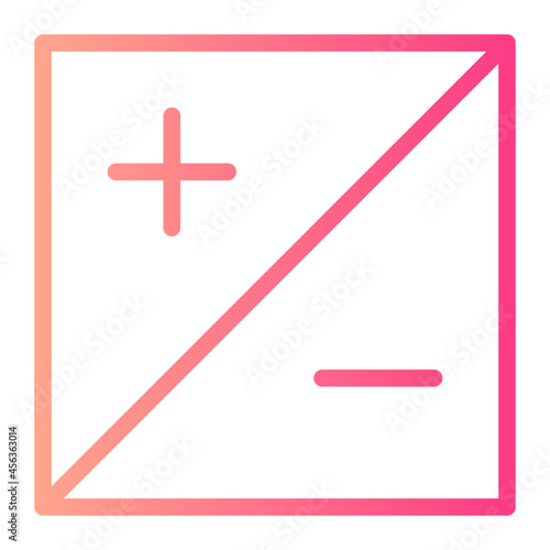 exposure gradient icon