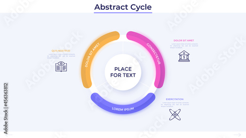 Modern Infographic Vector Banner