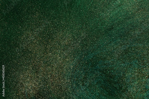 abstract dark green texture with glitter © NIKACOLDBLUE