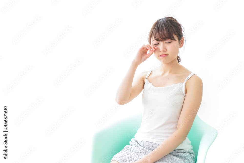 落胆する女性 落胆する女性