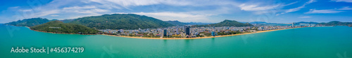 Aerial view of Quy Nhon city, Vietnam