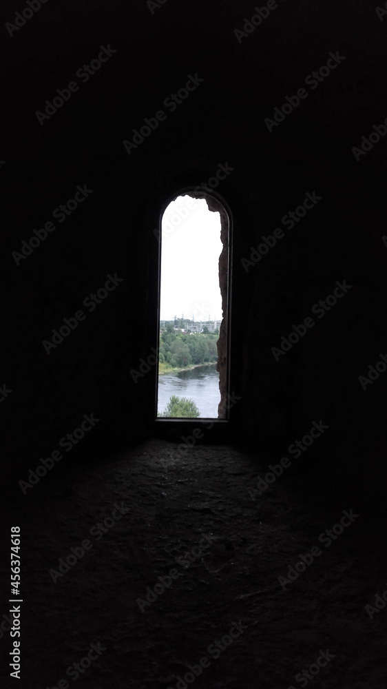 Fototapeta premium tunnel in the dark