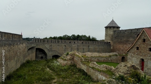 old castle in the morning