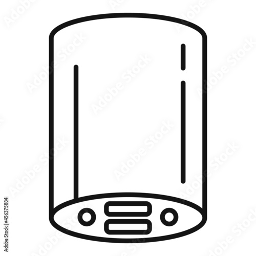 Portable power bank icon outline vector. Phone battery