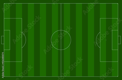 soccer field with grass