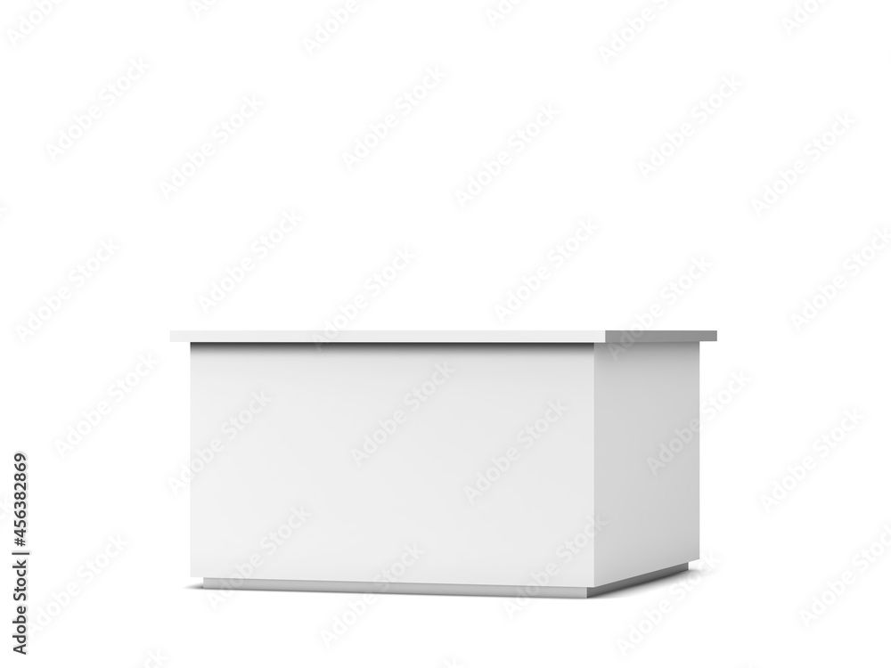 Counter stand mockup Counter stand mockup
