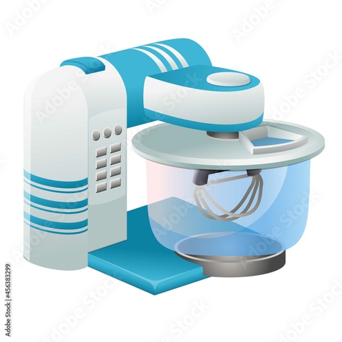 Juice mixer icon cartoon vector. Food processor