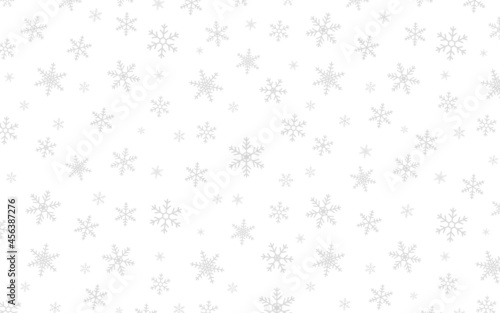 Wallpaper Mural 雪の結晶の背景　ベクター素材	 Torontodigital.ca