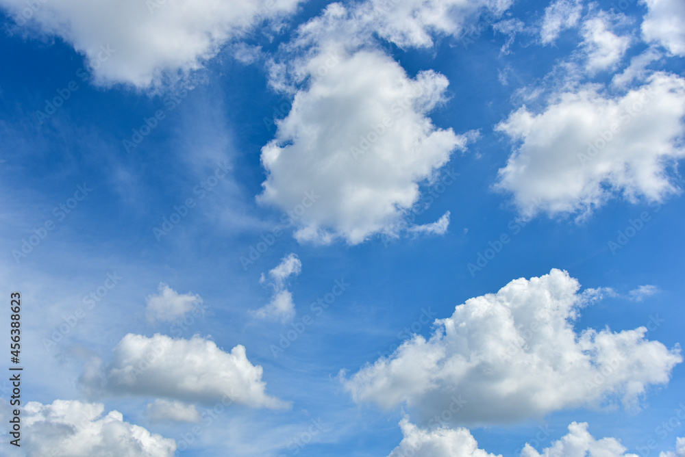 Beautiful white clouds on blue sky background. Beautiful white clouds on blue sky background.