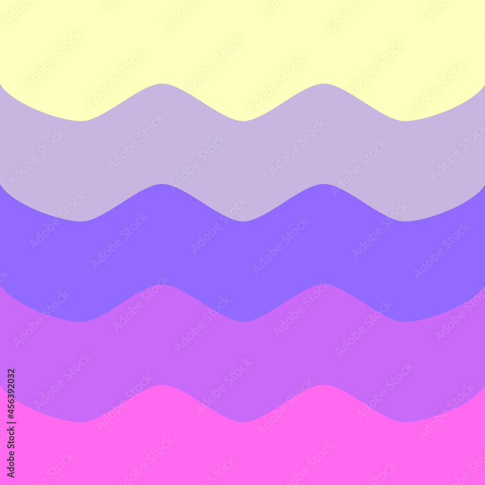 Fototapeta premium Abstract colorful wave background for inserting your text.
