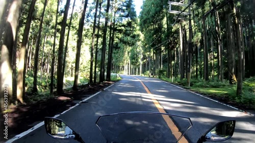 ツーリングの風景